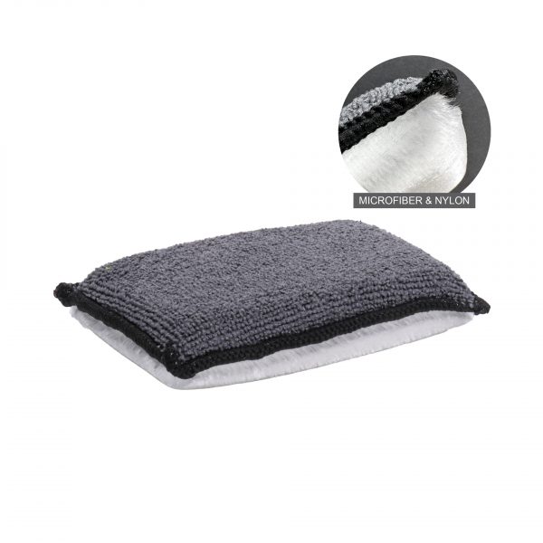 Gecko 2in1 Interieur Schrobspons 13x9x2,5cm
