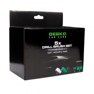 Gecko Boorborstel Set 5 stuks