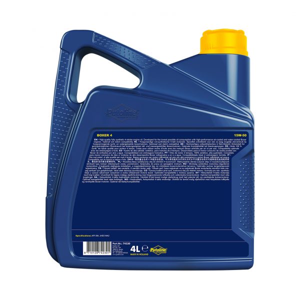 Putoline Motorolie Boxer 4 15W-50 4 Liter