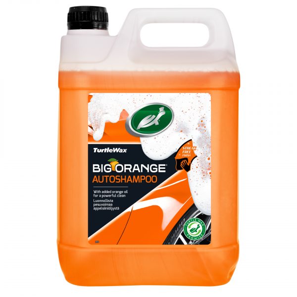 Turtle Wax 54550 Big Orange Auto Shampoo 5 Liter