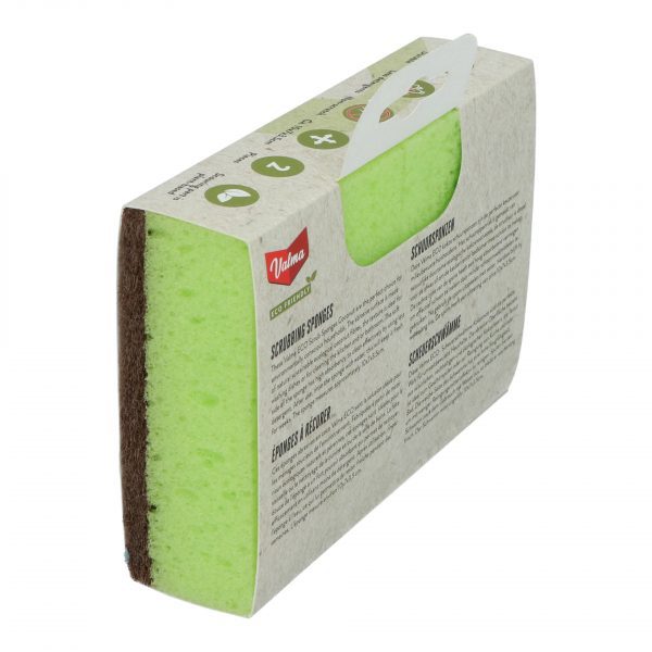 Valma ECO Schuursponzen Kokosnoot 2 stuks
