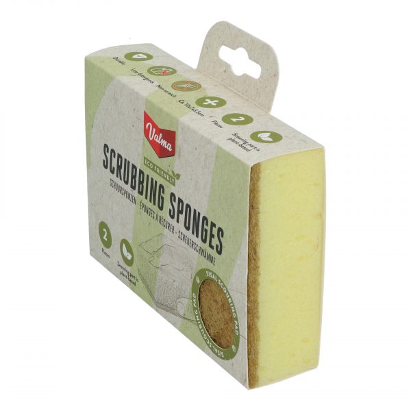 Valma ECO Schuursponzen Sisal 2 stuks