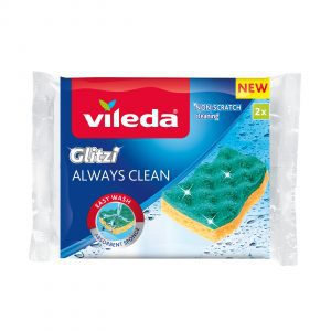 Vileda Schuurspons Glitzi Always Clean 2 Stuks