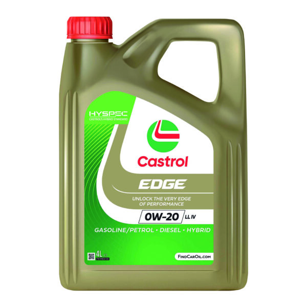 Castrol Motorolie Edge 0W-20 LL IV 4 Liter