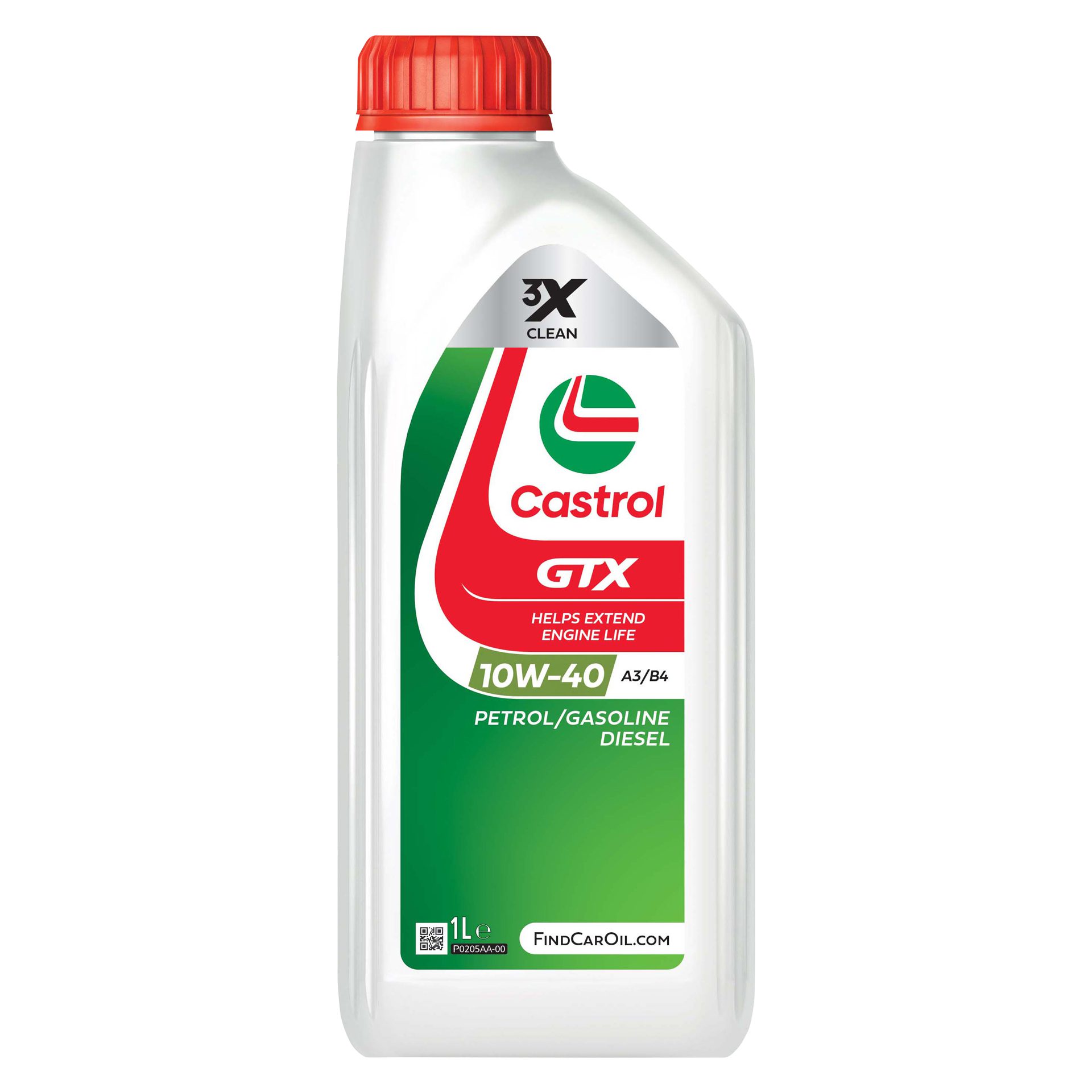 Castrol Motorolie GTX 10W-40 A3/B4 1 Liter