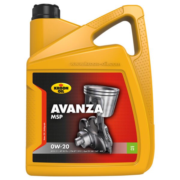 Kroon-Oil 37350 Motorolie Avanza MSP 0W-20 5 liter