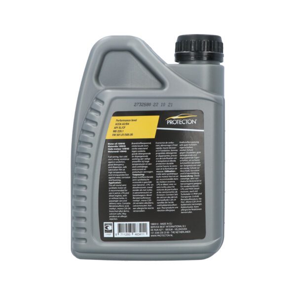 Protecton Motorolie Semi-Synthetisch 10W-40 A3/B4 1 Liter