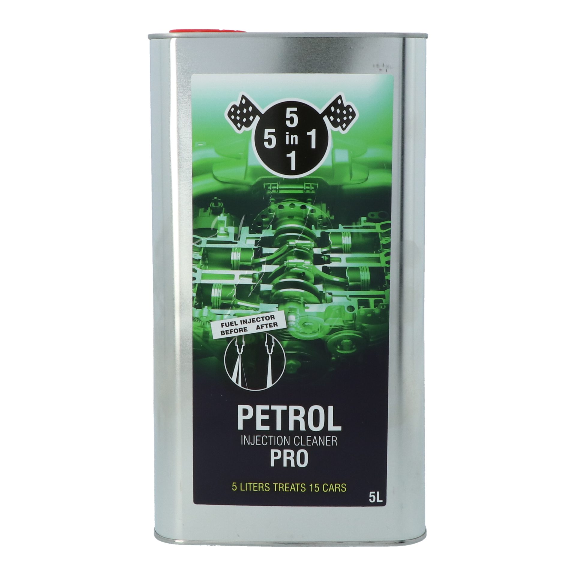 5in1 Petrol Injection Cleaner Pro 5L