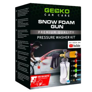 Gecko Snow Foam Gun met Adapters