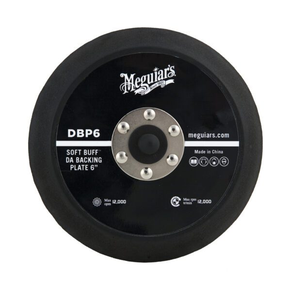 Meguiar's DBP6 DA Soft Buff DA Backing Plate 6"