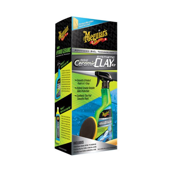 Meguiar's G200200EU Hybrid Ceramic Synthetic Clay Kit