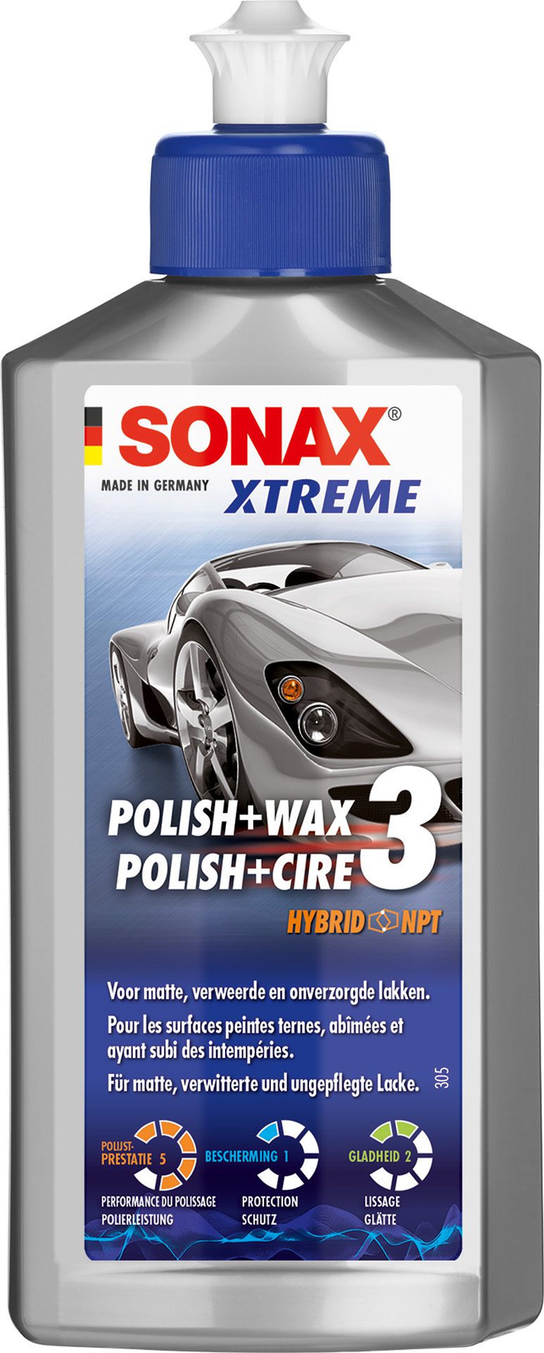 Sonax 02021000 eXtreme Polish & wax nr.3 250ml