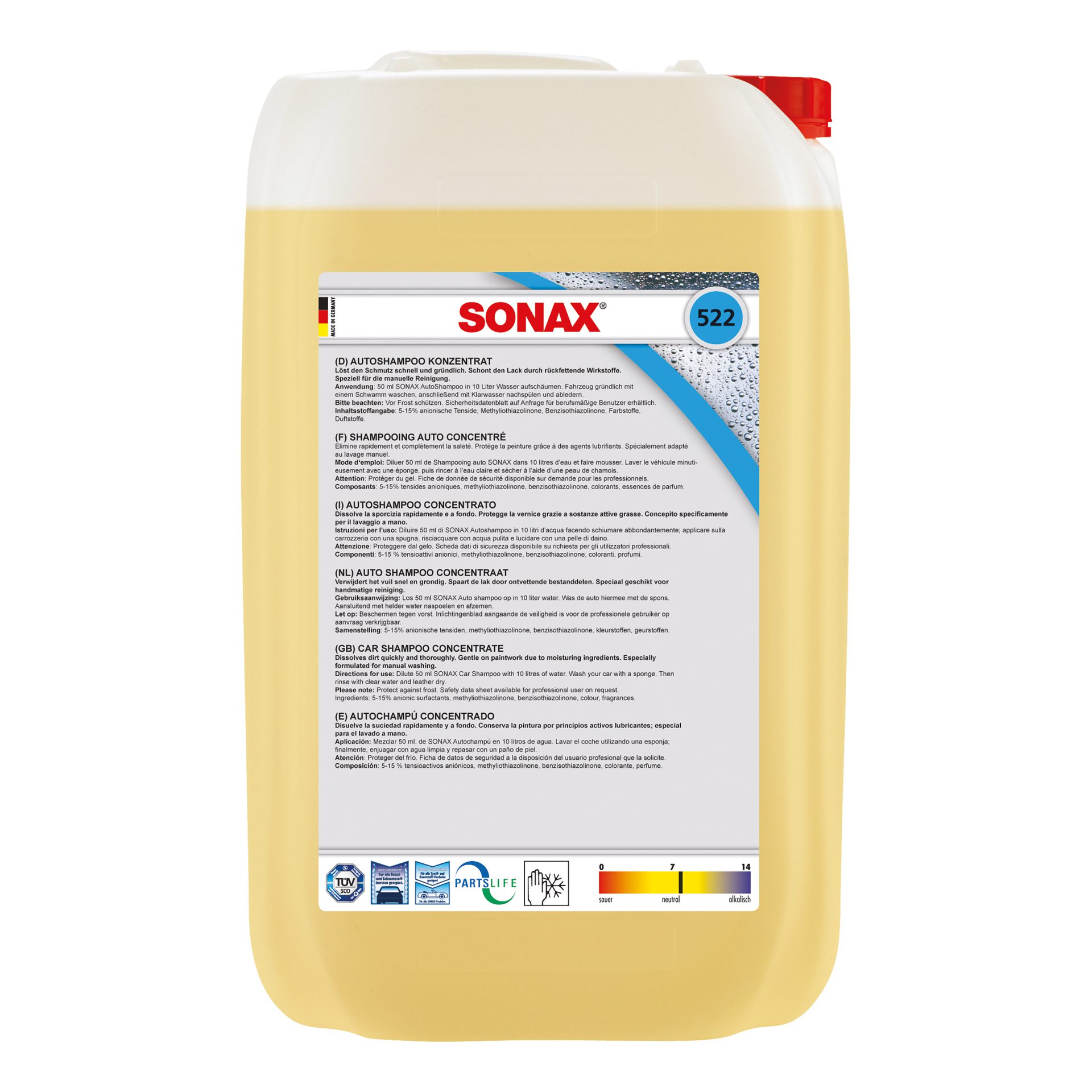 Sonax 05227050 Autoshampoo 25L