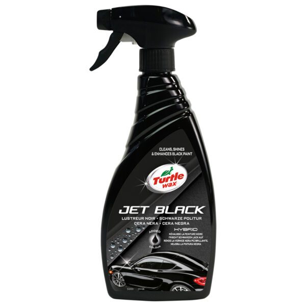 Turtle Wax 53203 Hybrid Jet Black Spray Polish 500ml