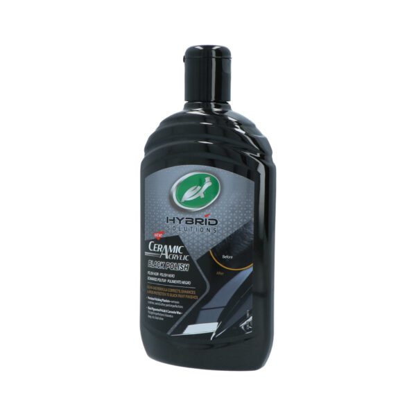 Turtle Wax Hybrid Solutions Ceramic Black Polish (500 ml)