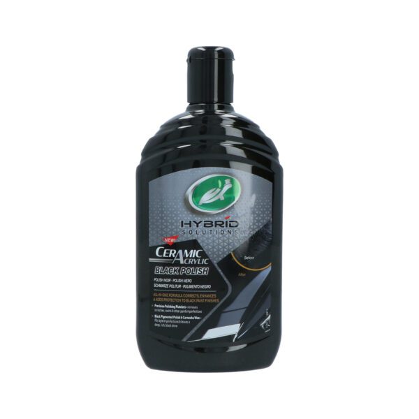 Turtle Wax Hybrid Solutions Ceramic Black Polish (500 ml)