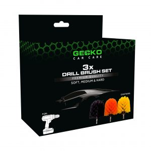 Gecko Boorborstels 3 stuks