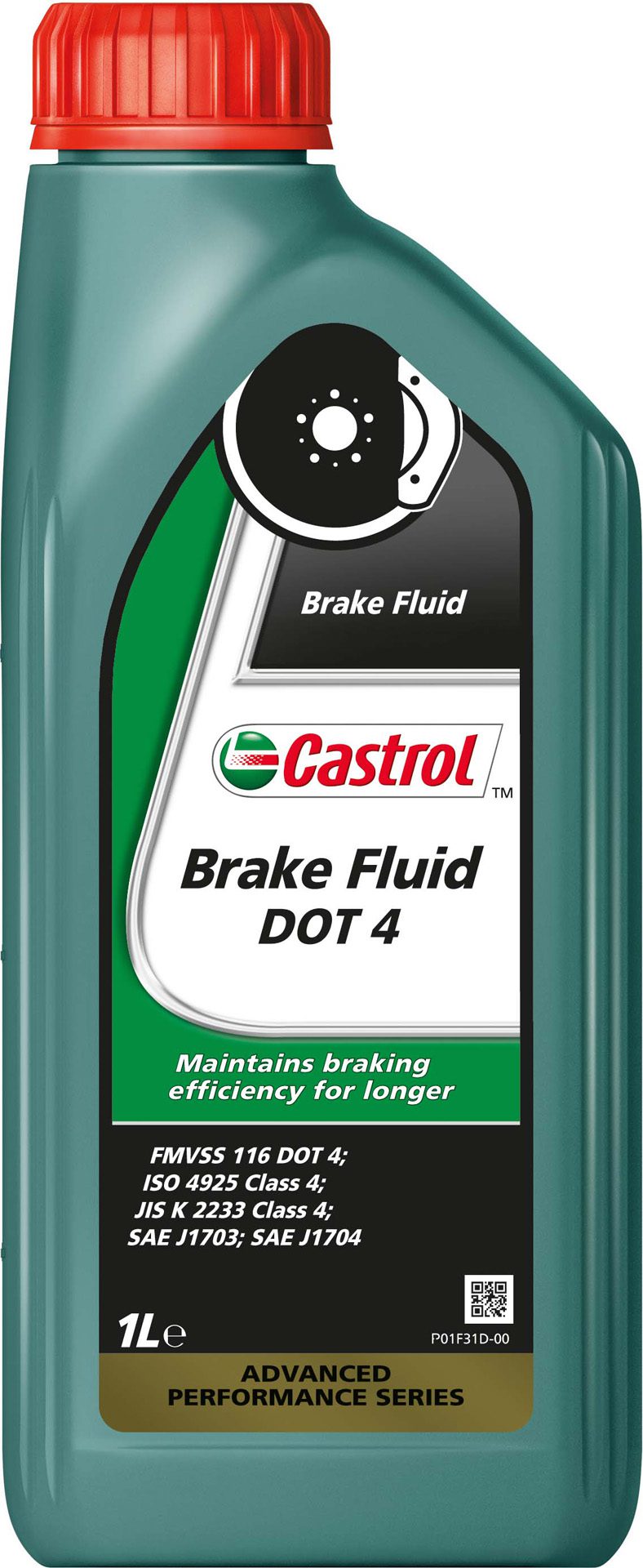 Castrol Remvloeistof DOT 4 1 Liter Castrol Remvloeistof DOT 4 1 Liter