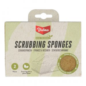 Valma ECO Schuursponzen Sisal 2 stuks